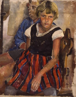 Ruth und Wolf Lammel, die Kinder der Malerin