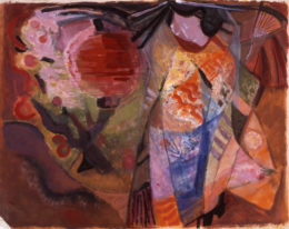 Geisha und Lampion