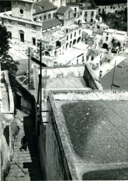 Blick auf den Dom von Positano