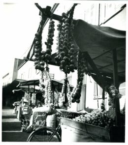 Zwiebelstand auf dem Markt