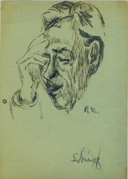 Portrait des Malers Hugo Ernst Schnegg (1876-1950)